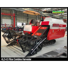 360 grãos de descarga Big Rice Tank Combine Harvester para trigo e arroz